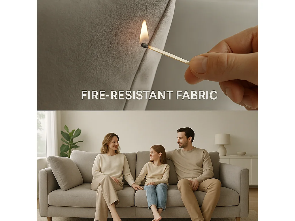 Große U-Form Schlafsofa mit Bettkasten & Agmamito Element Bezug, Dunkelbraun Magnum U Sofiland