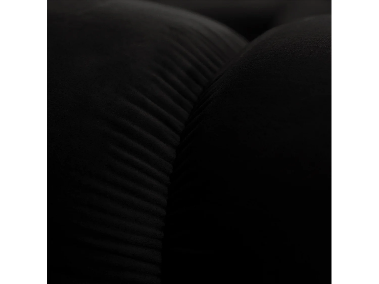 Sofa Tondo 3 s-Bluvel 19 schwarz