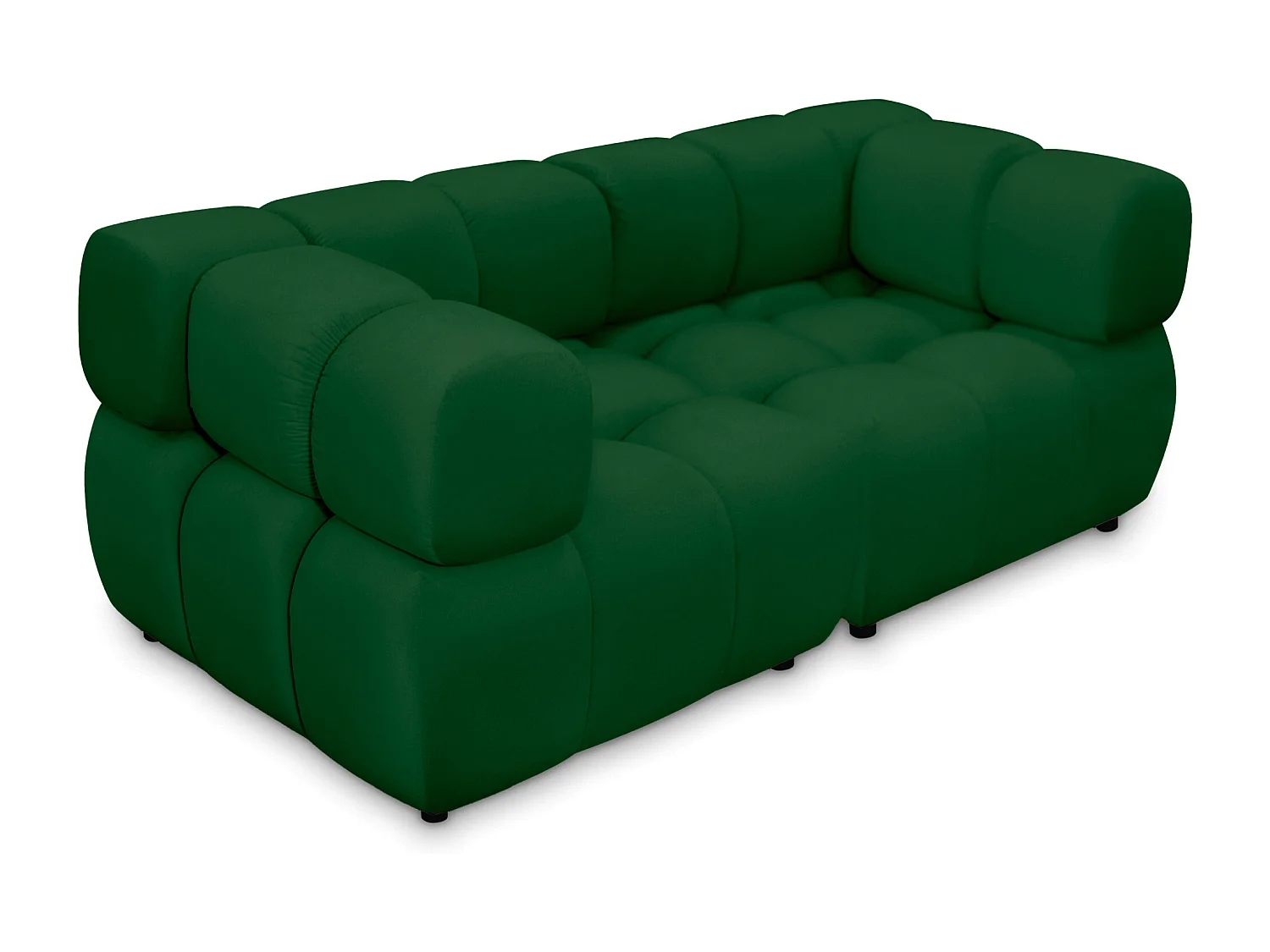 Sofa Tondo 3 s -Bluvel 78 Grün