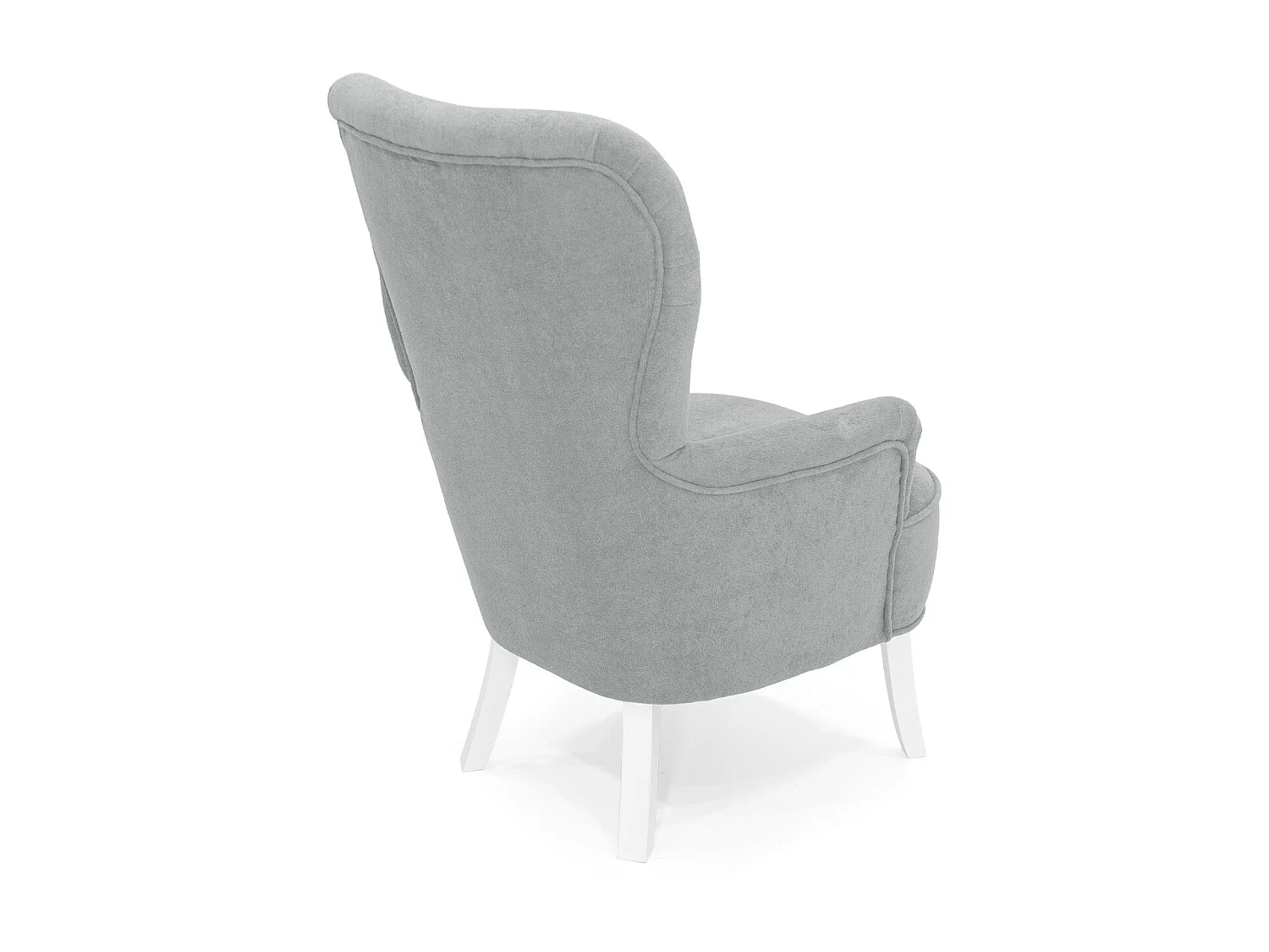 Retro-Sessel Sofiland Velo mit Velo-Stoffbezug – Farbe Grau