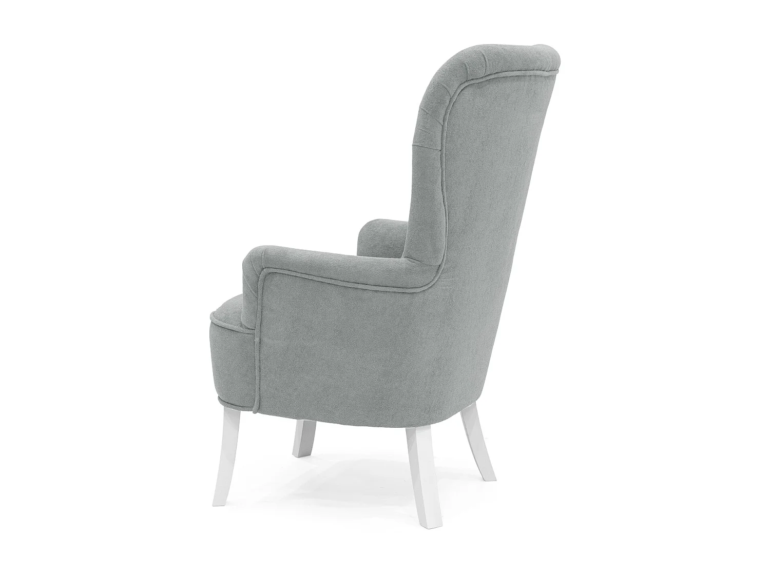 Retro-Sessel Sofiland Velo mit Velo-Stoffbezug – Farbe Grau