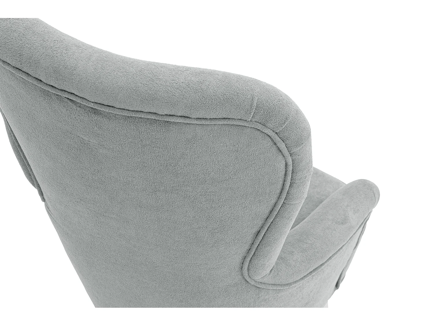 Retro-Sessel Sofiland Velo mit Velo-Stoffbezug – Farbe Grau