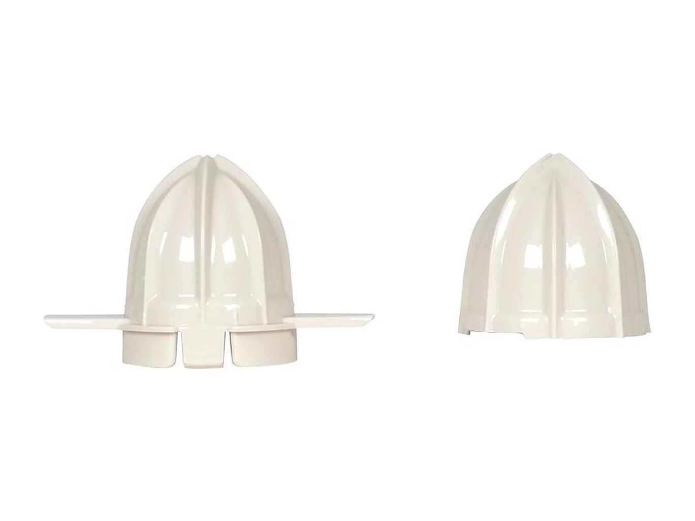 Elektrische citruspers Livoo DOD131C 25W met maatbeker 700 ml en 2 kegels, gebroken wit