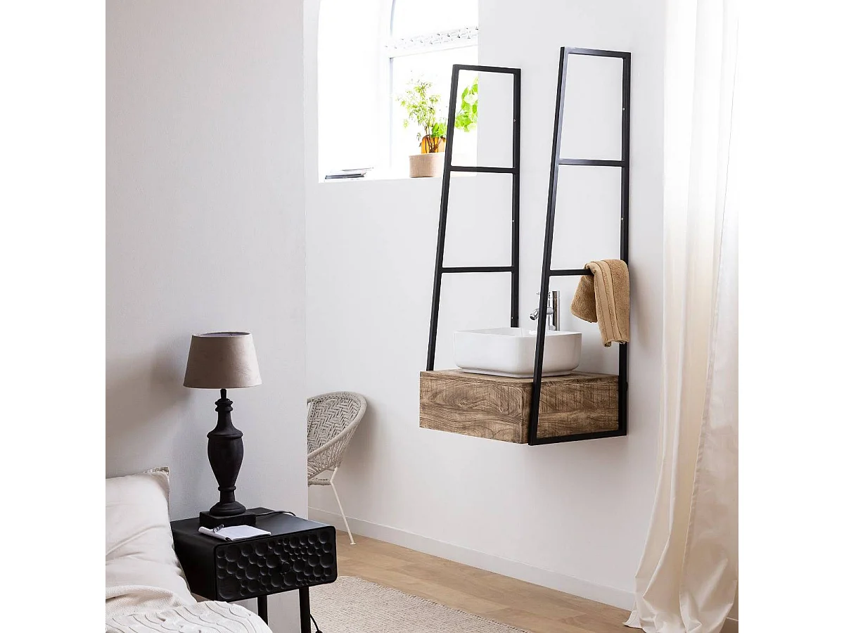 Meuble sous vasque suspendu 1 vasque Amal