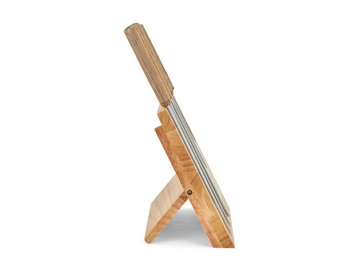 5 couteaux 20 à 32,5 cm - Lame inox - Support magnétique