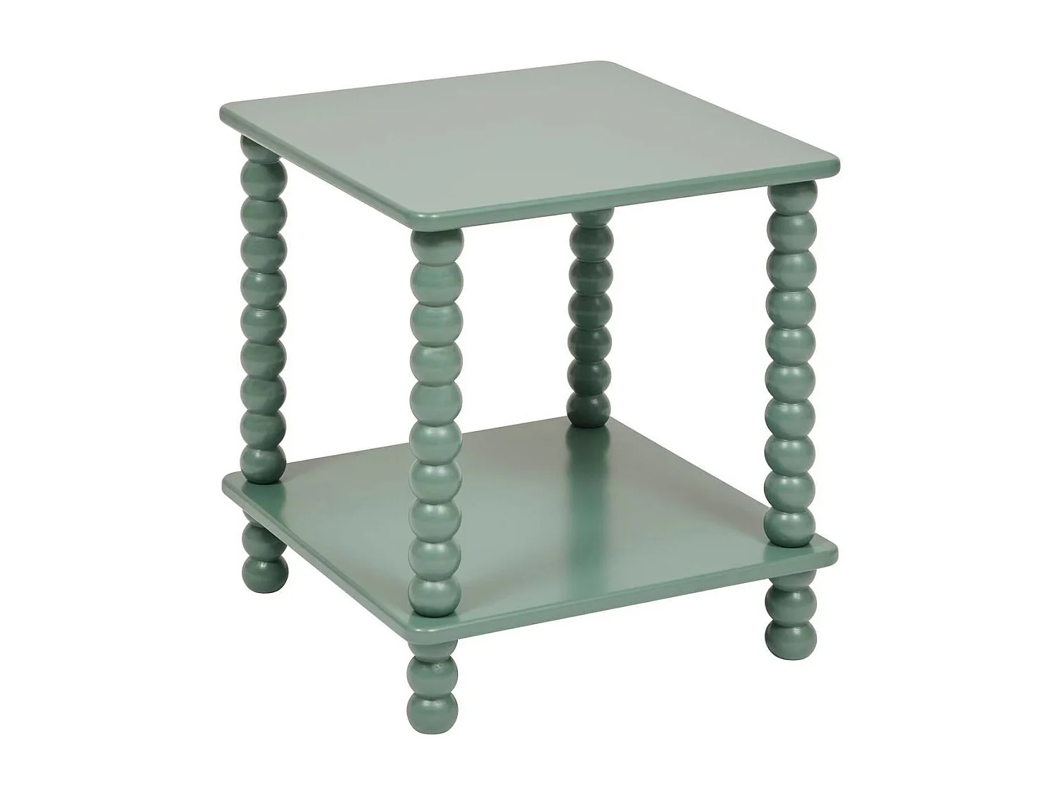 Mesita auxiliar verde 45x40x40cm