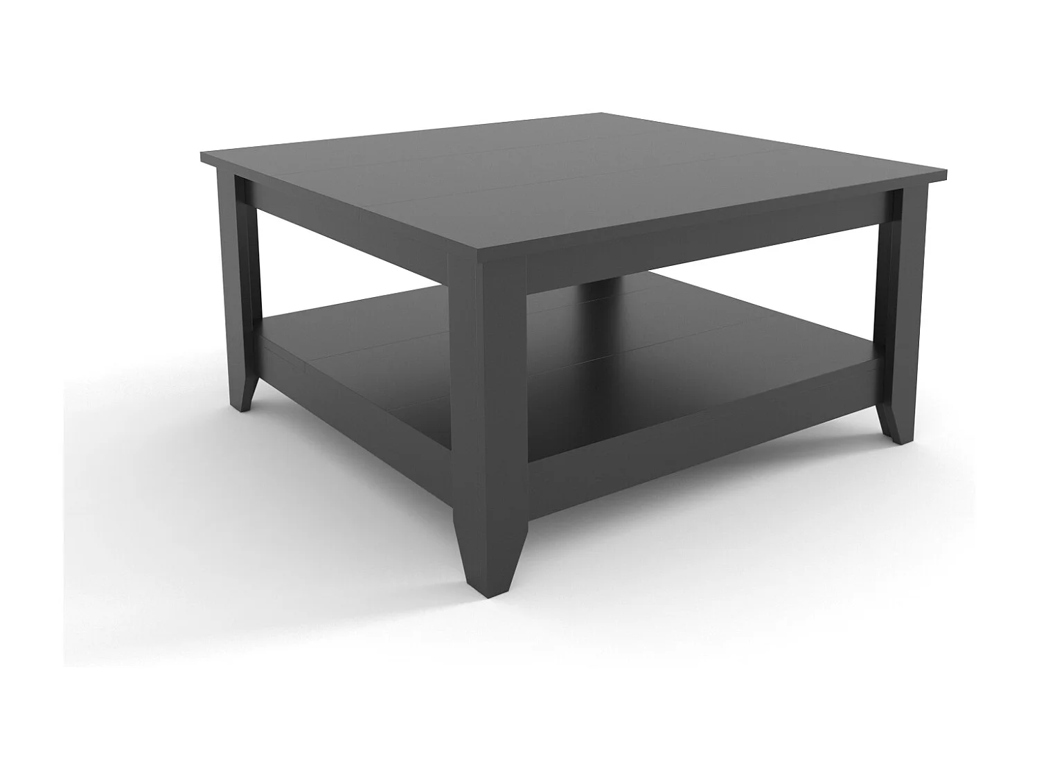 Lea 90 cm Table Basse Carré