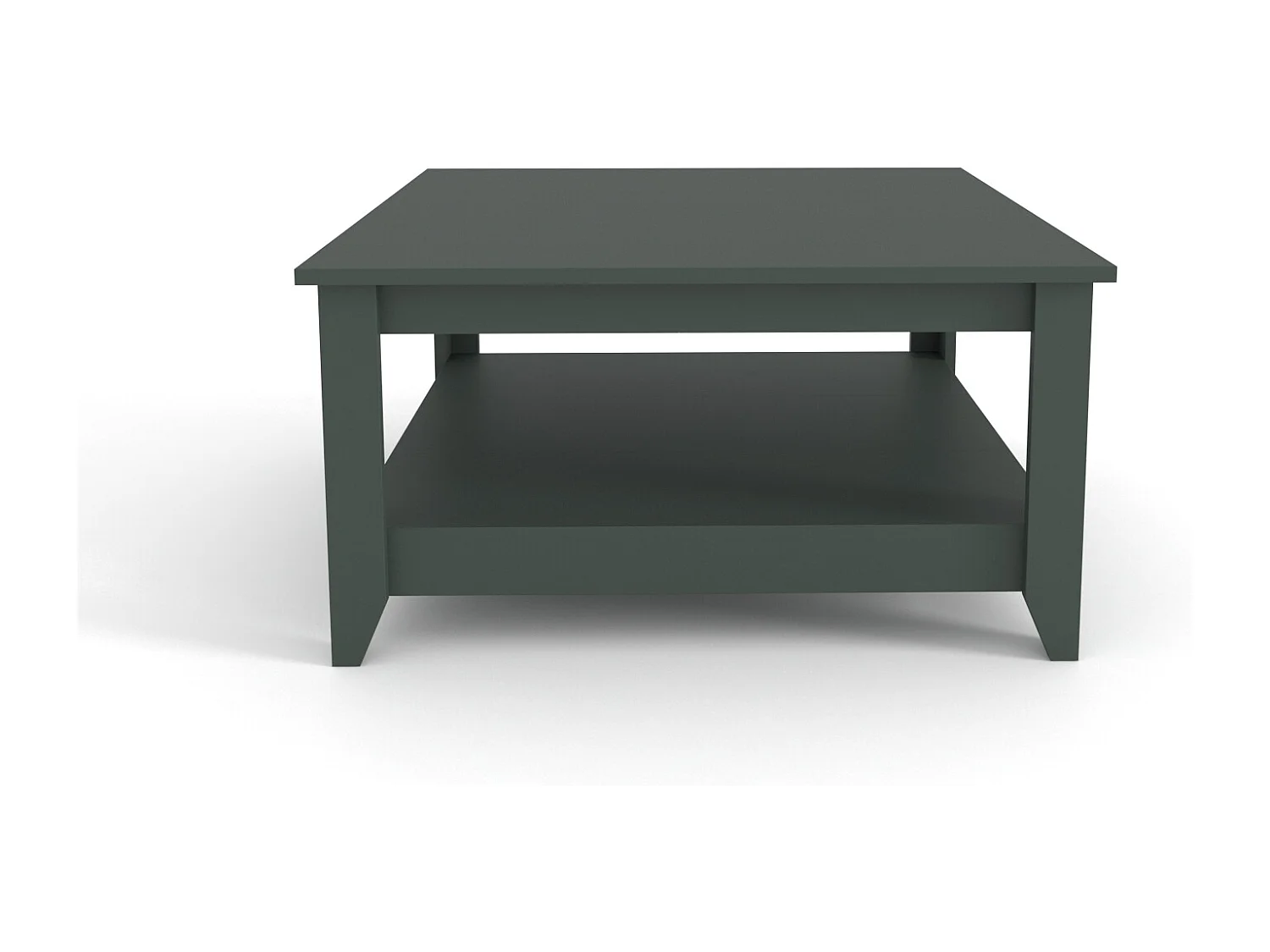 Lea 90 cm Table Basse Carré (Silva Vert)