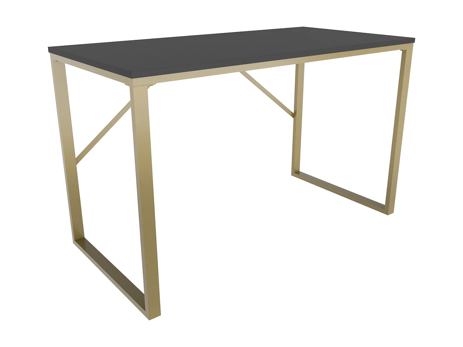 Layton Bureau 120 cm x 74 cm x 60 cm - Cadre Métallique