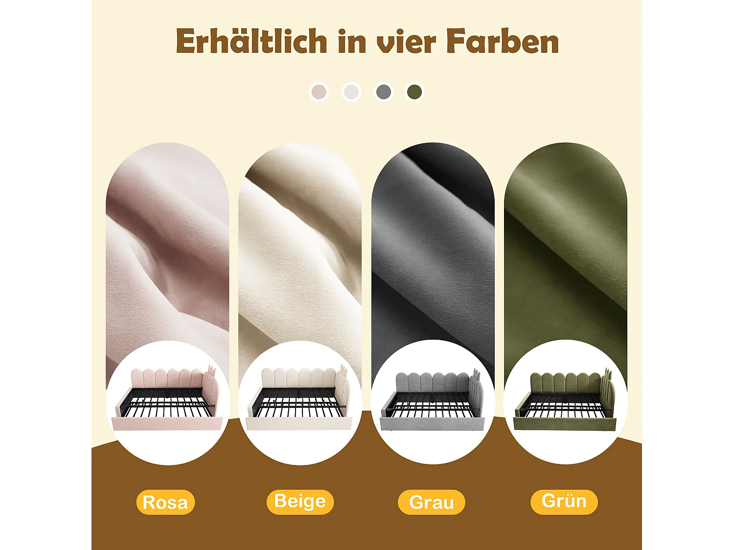 Lit banquette gigogne pour enfant - 90 x 200 cm + 90 x 190 cm - forme en L - tête de lit - velours - vert