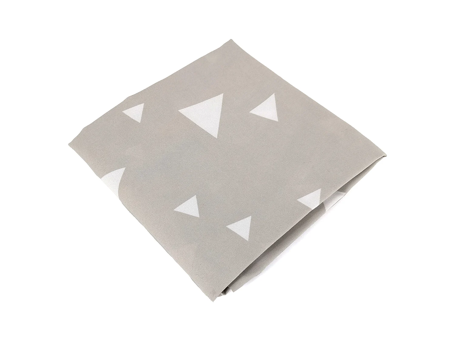 Parure de lit 140x200 cm microfibre PISA gris Perle