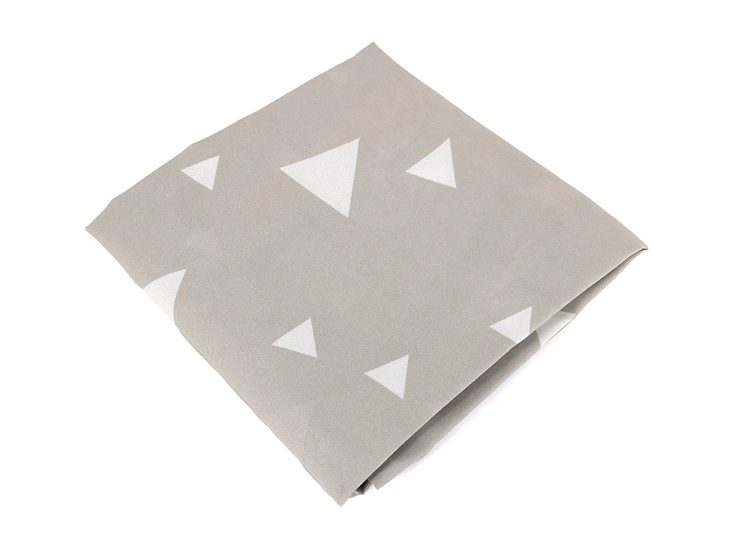 Parure de lit 140x200 cm microfibre PISA gris Perle