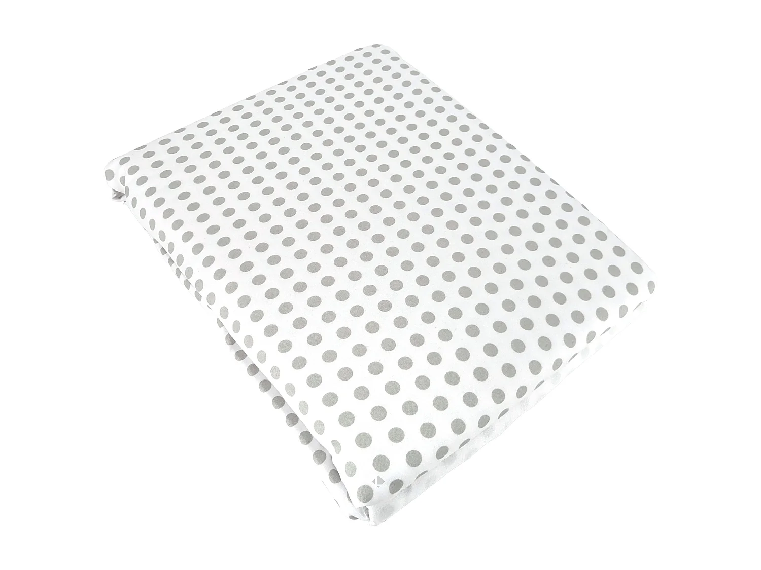 Parure de lit 260x240 cm microfibre POIS Gris