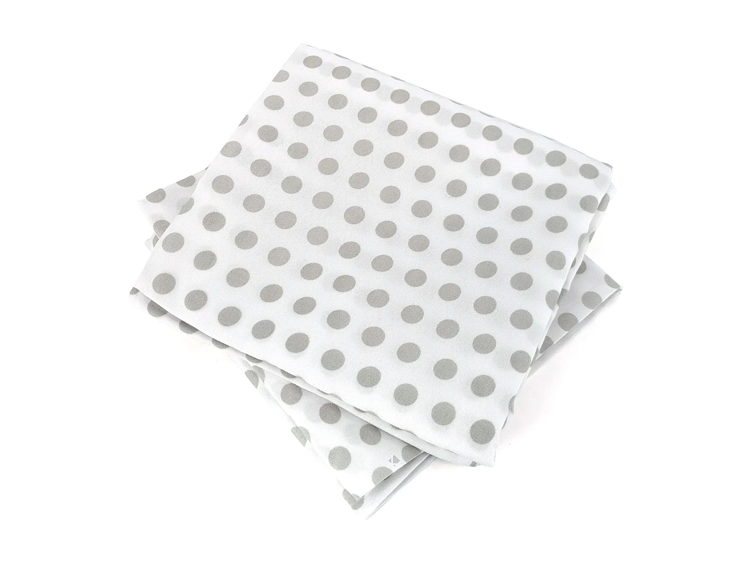 Parure de lit 260x240 cm microfibre POIS Gris