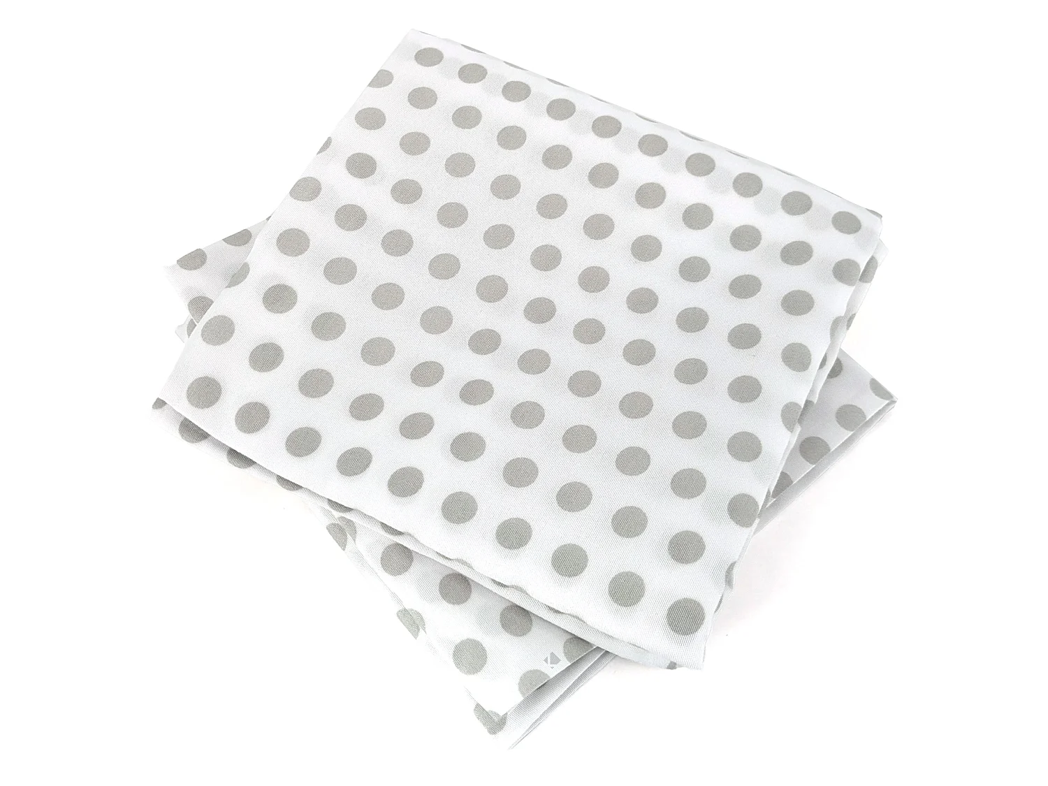 Parure de lit 240x220 cm microfibre POIS Gris