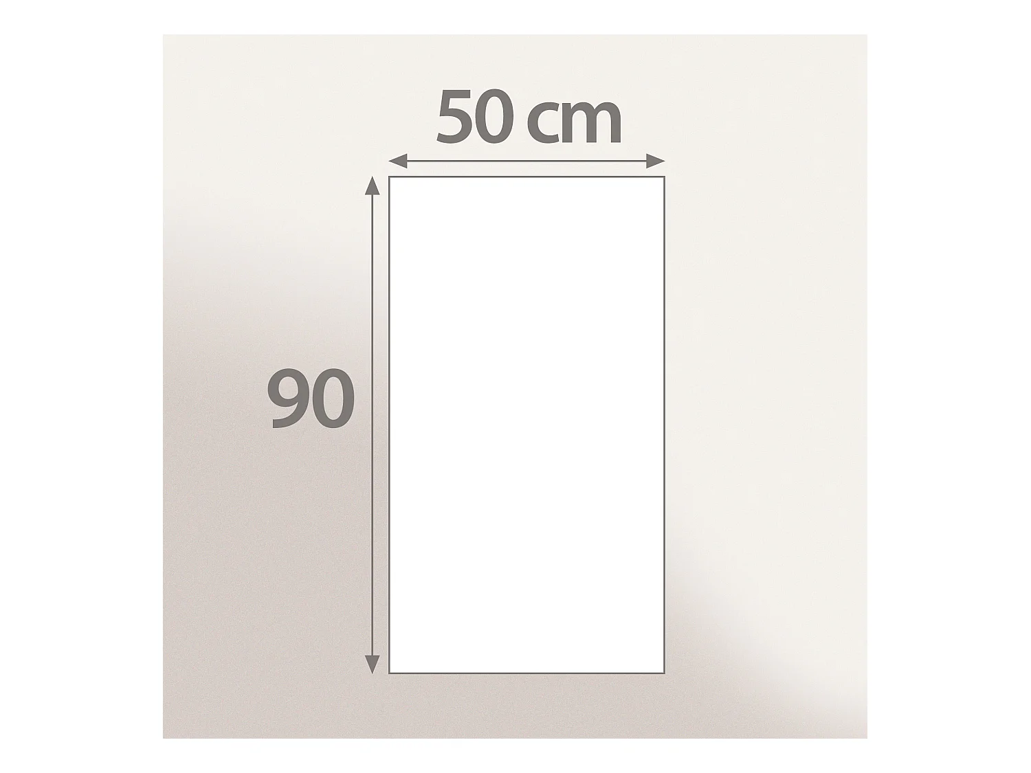 Lot de 6 serviettes de toilette 50x90 cm ALPHA noir