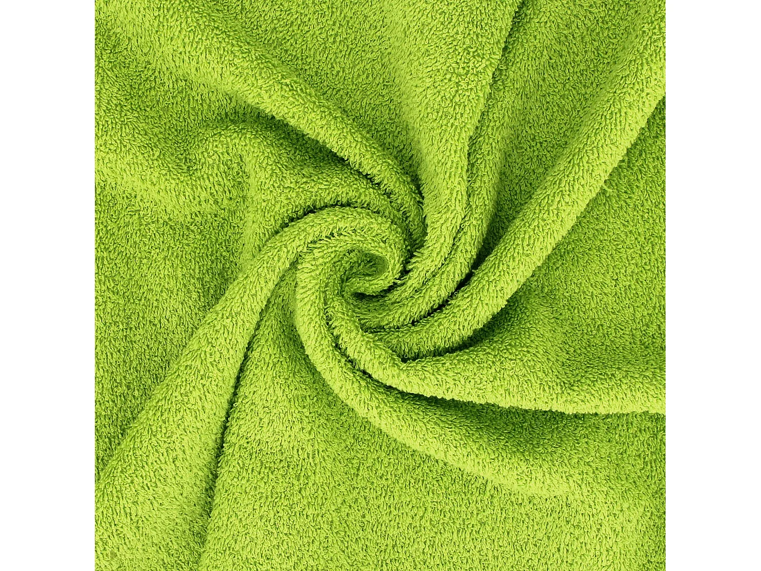 Lot de 2 draps de bain 90x150 cm ALPHA vert Pistache