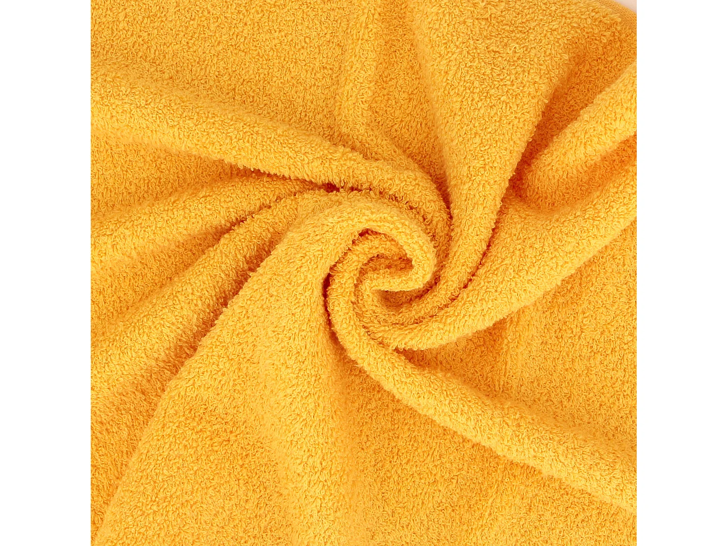 Lot de 2 draps de douche 70x130 cm ALPHA jaune Or