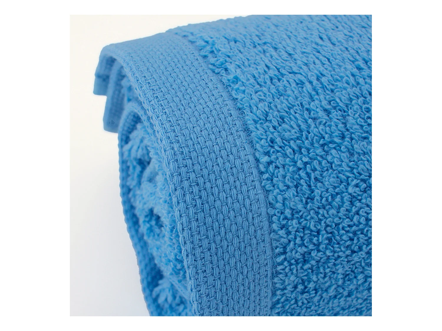 Lot de 2 draps de douche 70x130 cm ALPHA bleu Turquoise