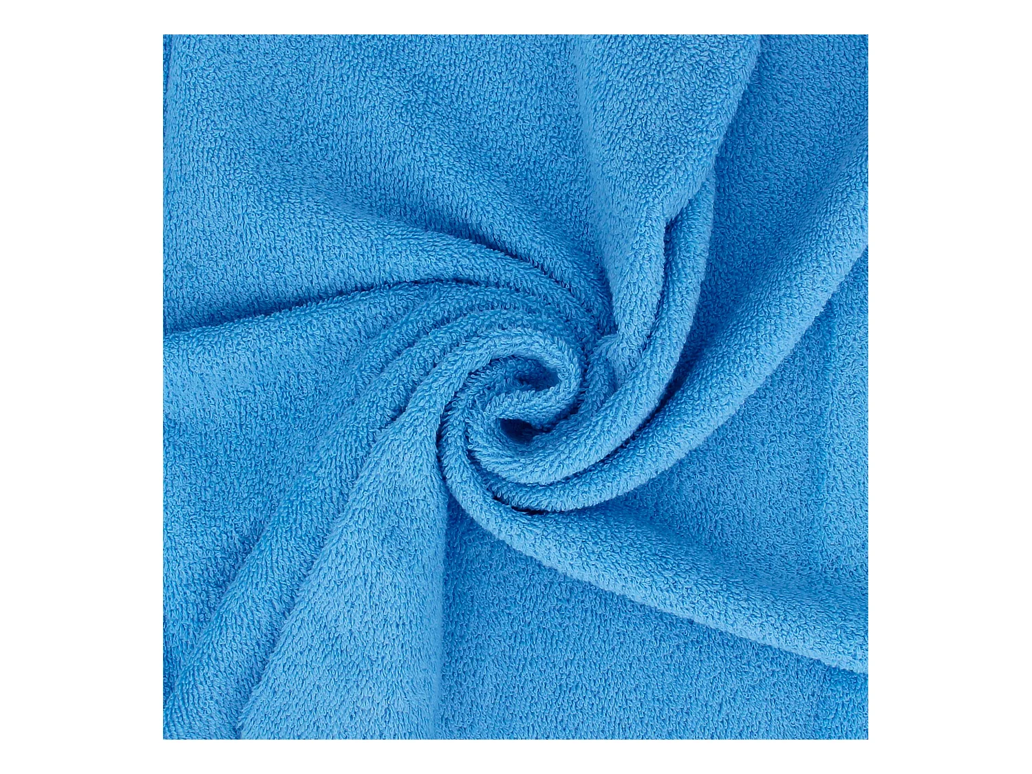 Lot de 2 draps de douche 70x130 cm ALPHA bleu Turquoise