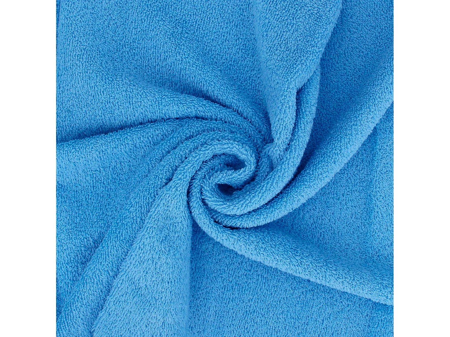 Lot de 2 draps de douche 70x130 cm ALPHA bleu Turquoise