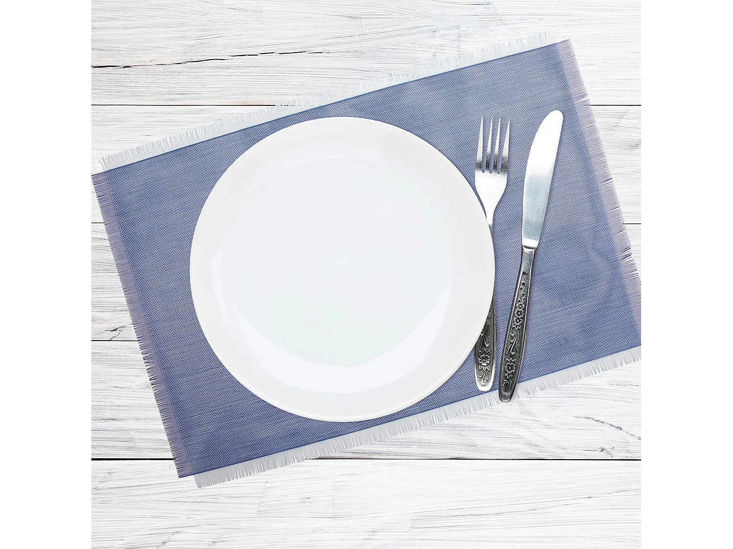 Lot de 4 sets de table FRANGE Rose