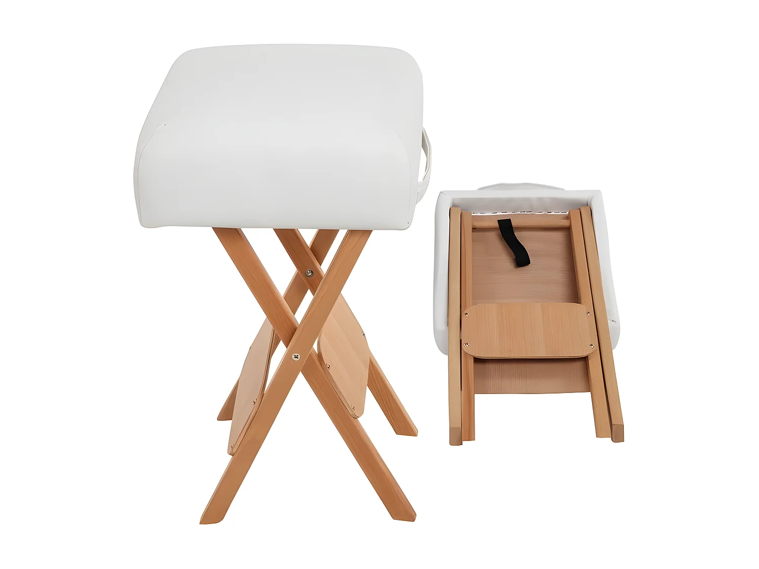 Kit massage pro tabouret blanche 42 x 34 x 56 cm 08_0000469