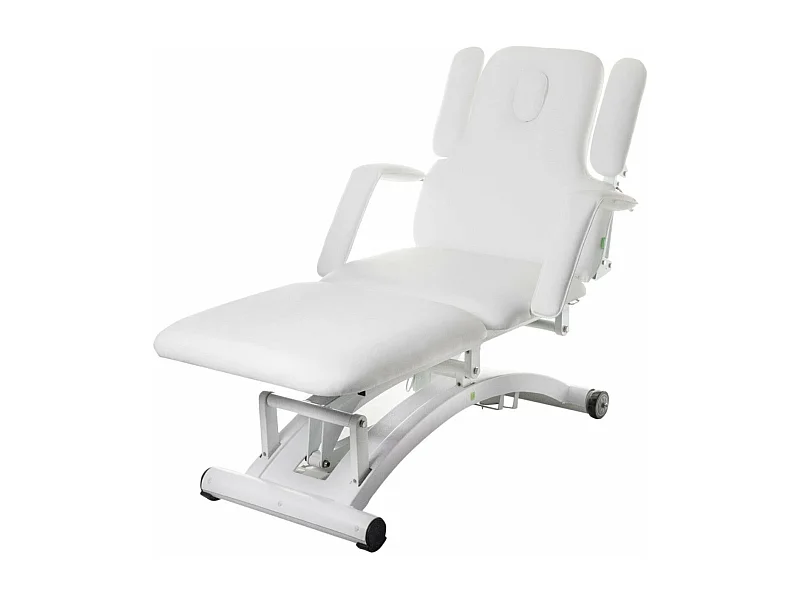 Table de massage électrique blanche 192 x 96 x 70 cm 14_0003623