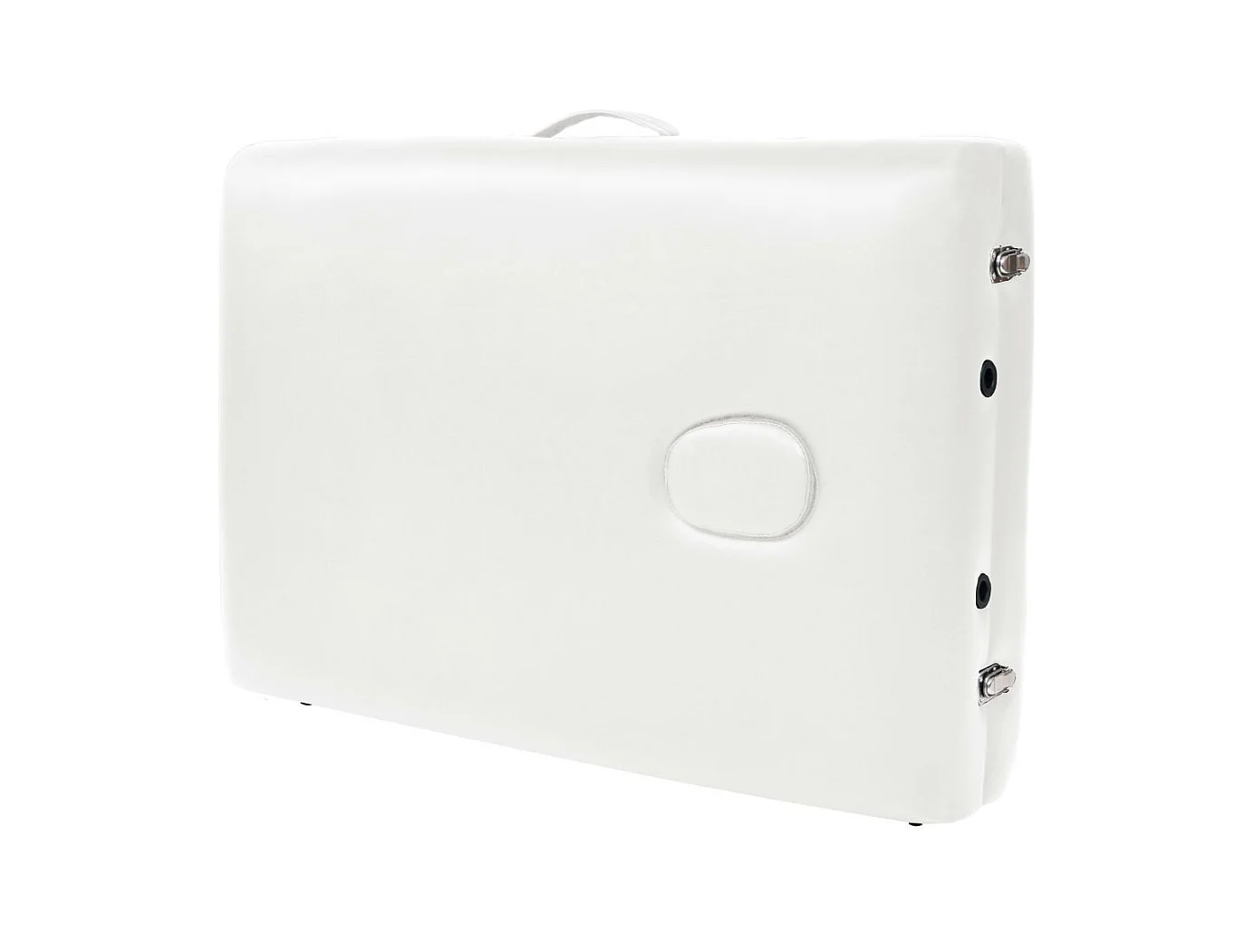 Table de massage pliable blanche 218 x 90 x 65 cm 02_0001866