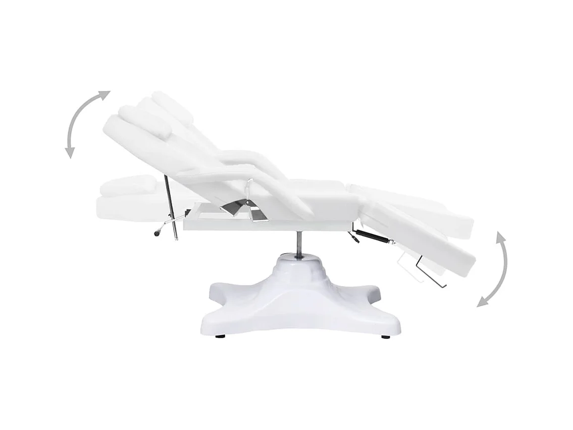 Table de massage banc blanche 180 x 62 x 86.5 cm 02_0001803