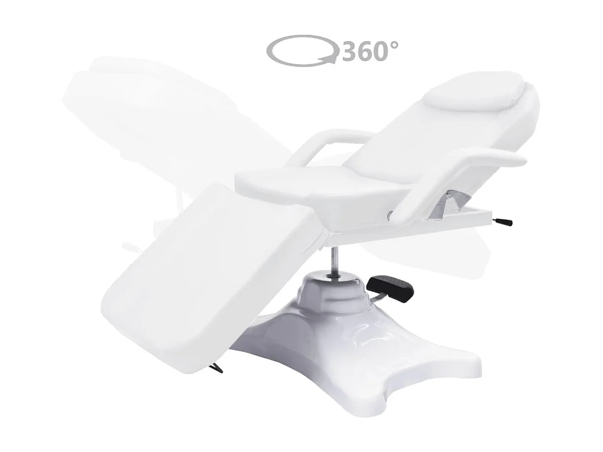 Camilla de masaje banco de masaje cama de belleza sofá de masaje cama cosmética terapia cosmética tatuaje blanco 180 cm 02_0001803