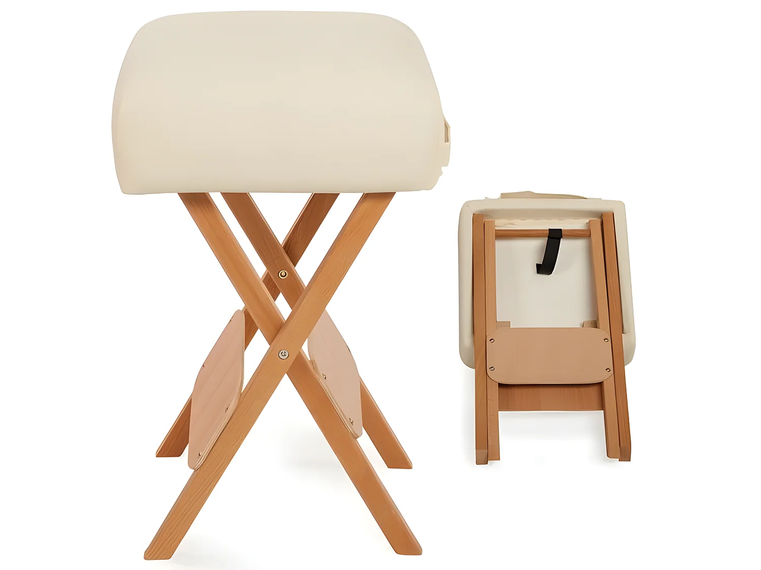 Kit massage pro tabouret beige 42 x 34 x 56 cm 08_0000470