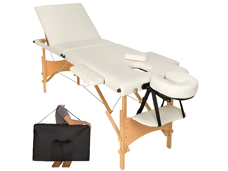 Table de massage 3 crème 210 x 95 x 84 cm 08_0000465