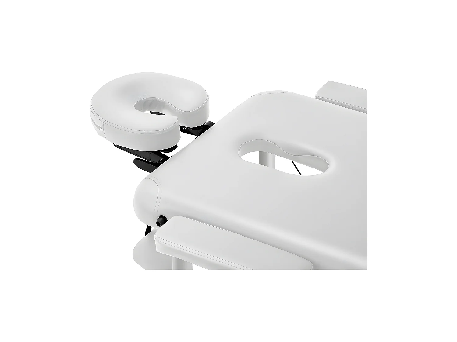 Table de massage cadre PVC blanche 95 x 18 x 65 cm 14_0003637