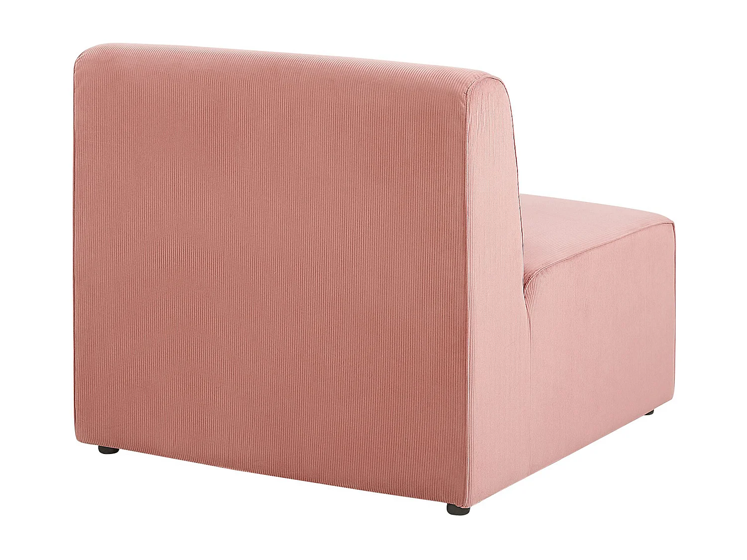 Module fauteuil LEMVIG Velours côtelé Rose