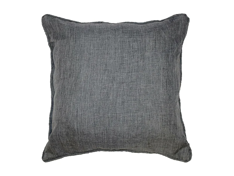 Coussin Déco "Newton" 40x40cm Gris Anthracite