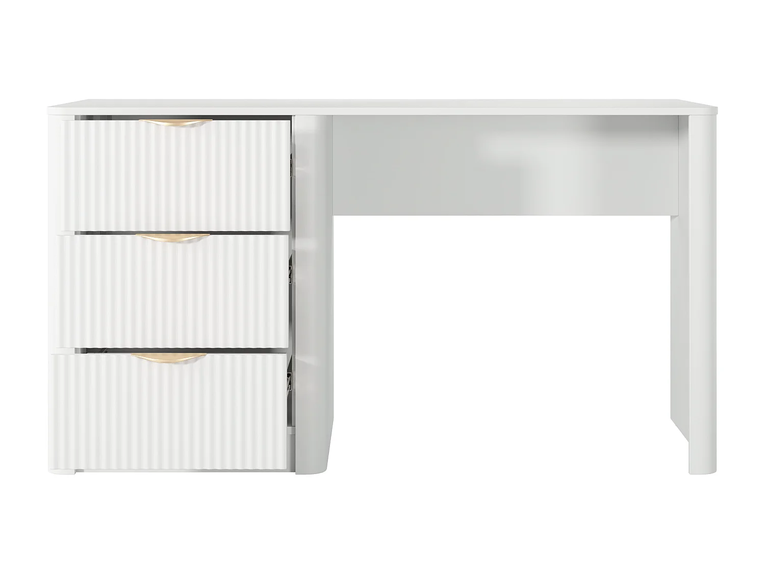 Escritório : Branco, 140,4 x 55,1 x 76,4 cm