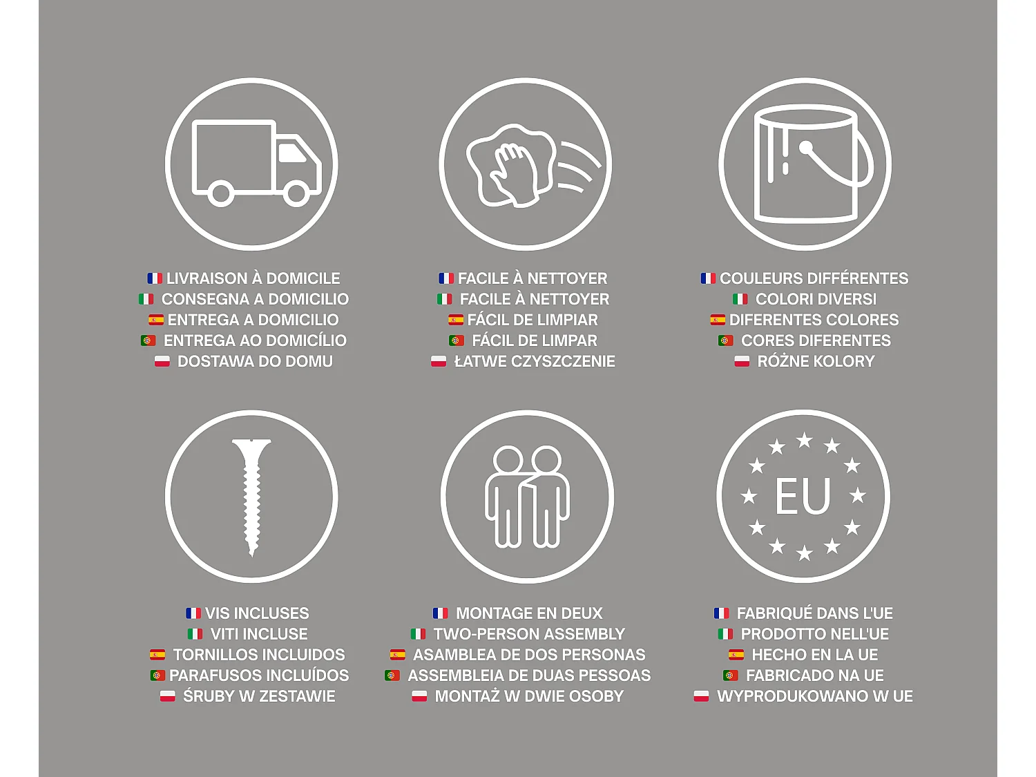 TV-Schrank mit geriffelter Front, Kaschmir, gerade schwarze Beine, 100 × 32 × 52 cm