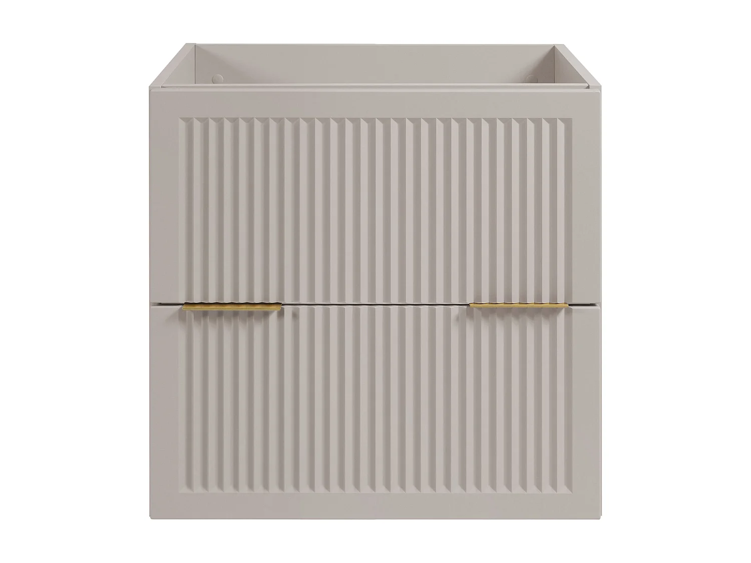 Badkamerkastje, kasjmier, 60 x 44,5 x 60,7 cm, zonder tafelblad