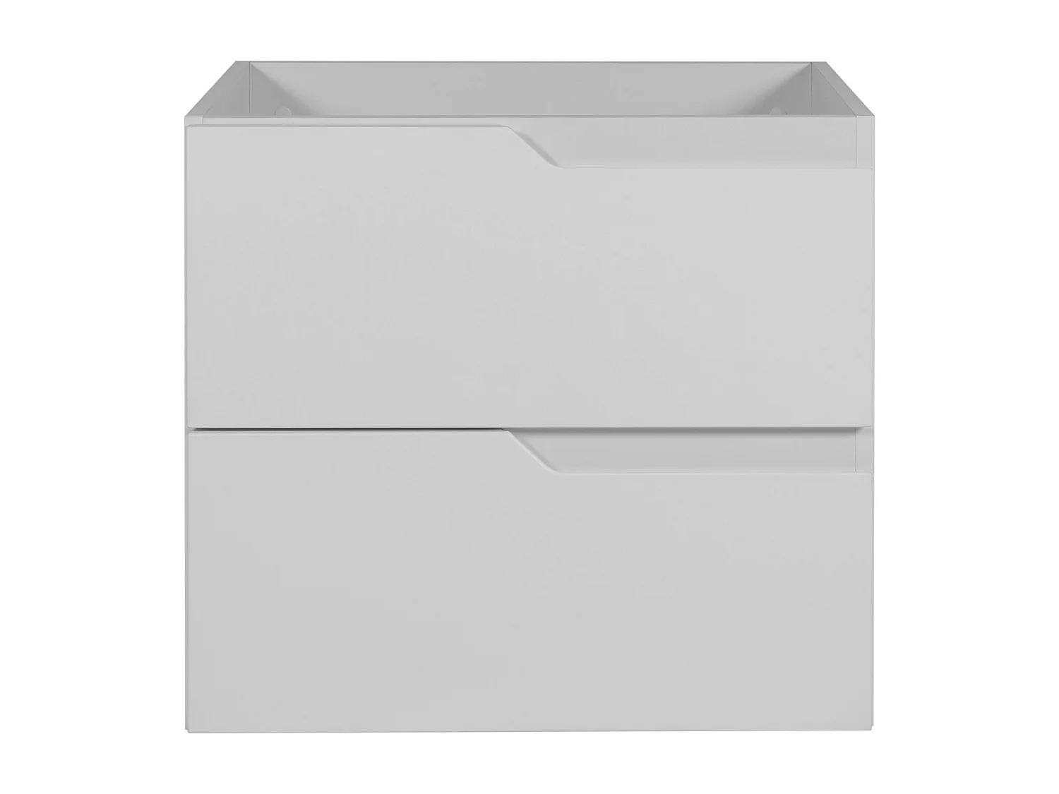 Wandgemonteerd badkamermeubel, wit, 60 x 57 x 46 cm