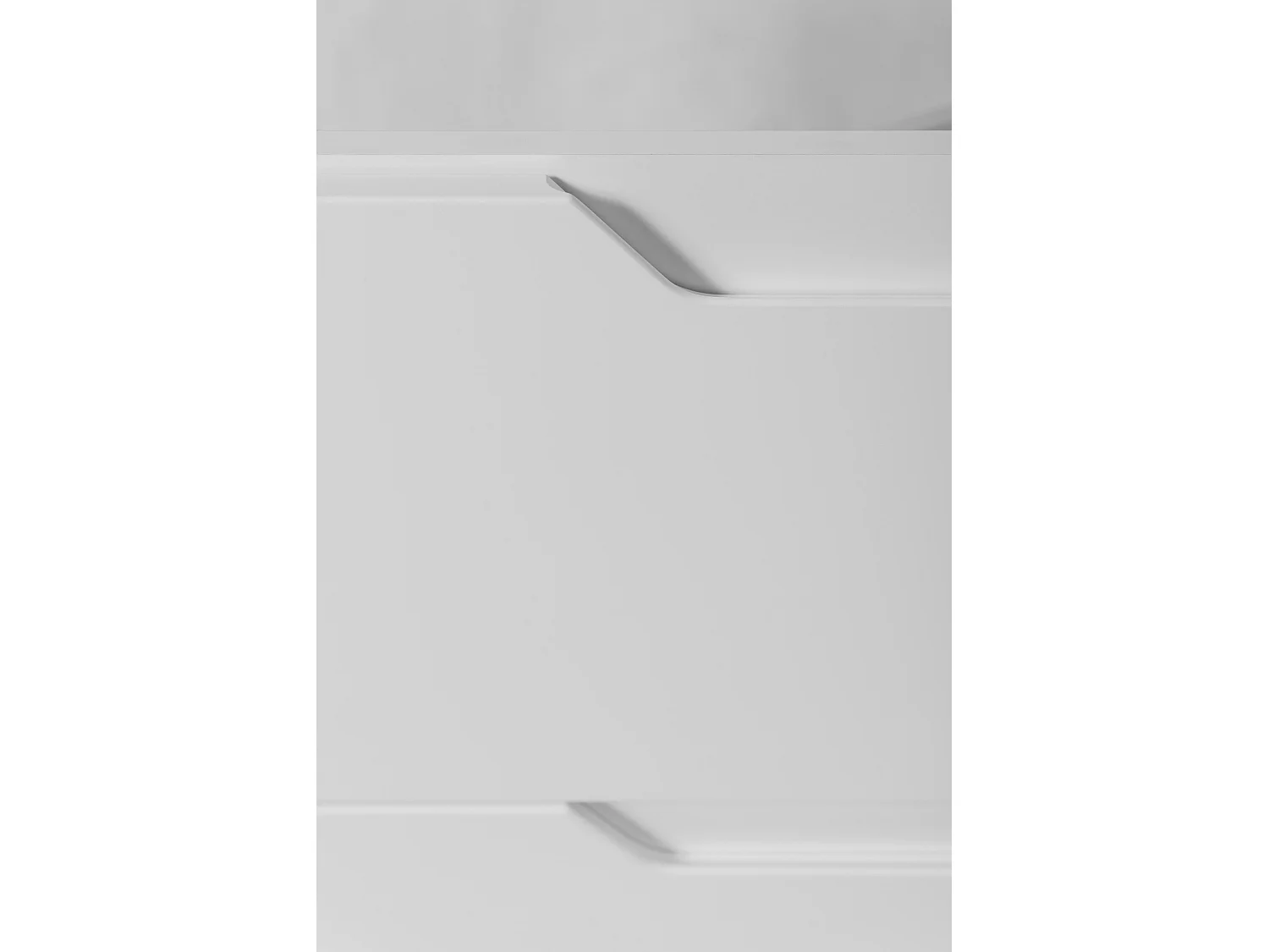 Wandgemonteerd badkamermeubel, wit, 60 x 57 x 46 cm