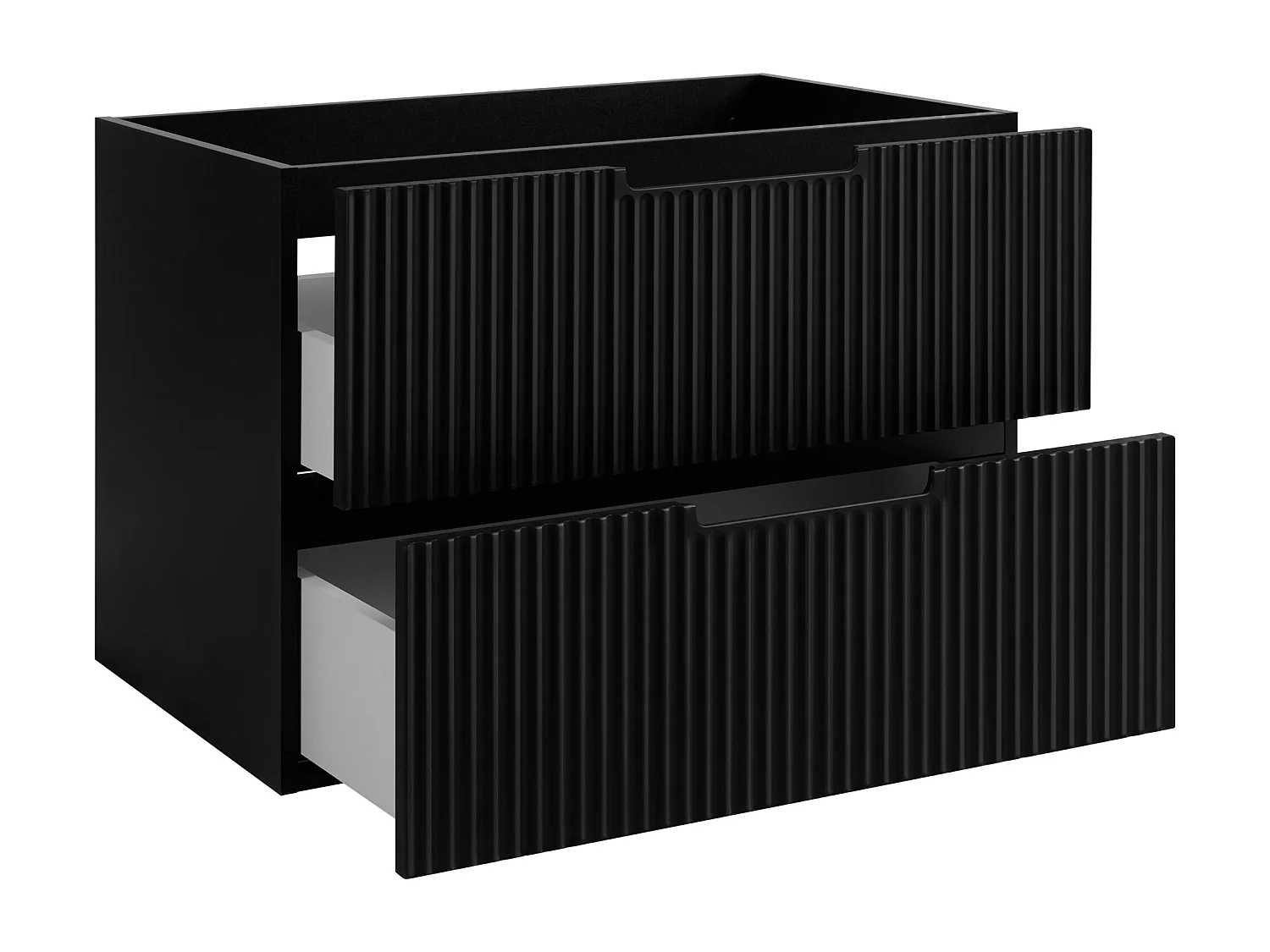 Mobiletto da bagno, nero / rovere Craft, 180 (2 x 80 + 20) x 58,6 x 46 cm