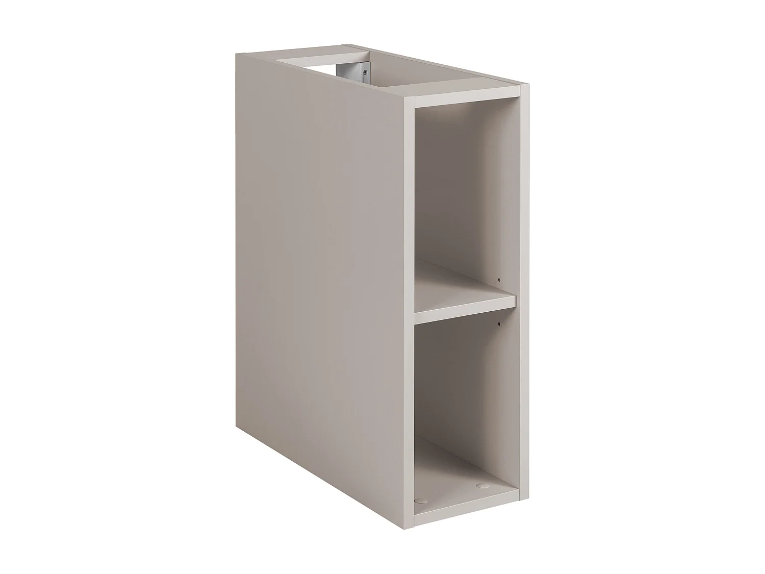 Mobiletto da bagno, Beige, 100 (80 + 20) x 58,6 x 46 cm