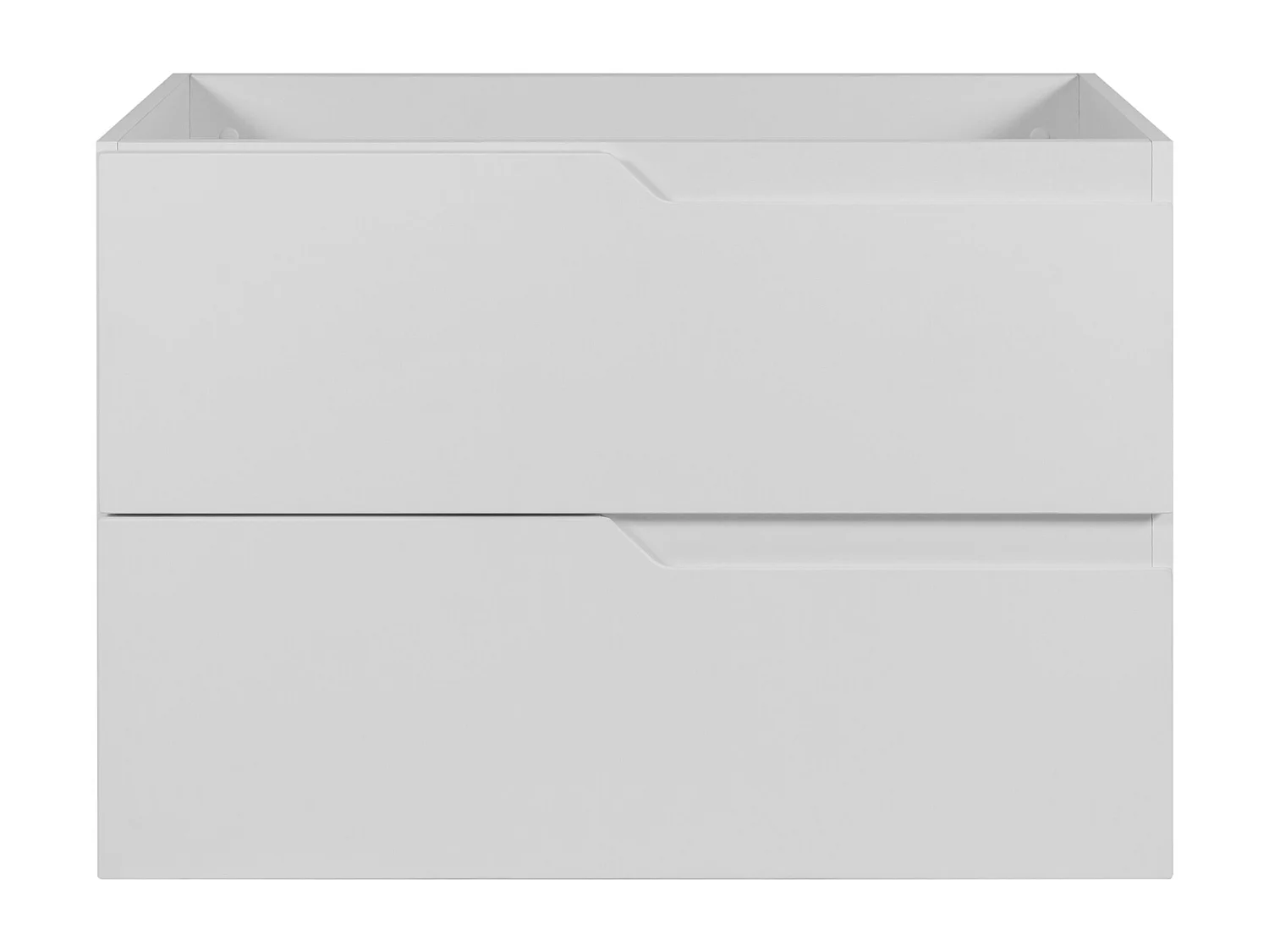 Wandgemonteerd badkamermeubel, wit, 80 x 57 x 46 cm