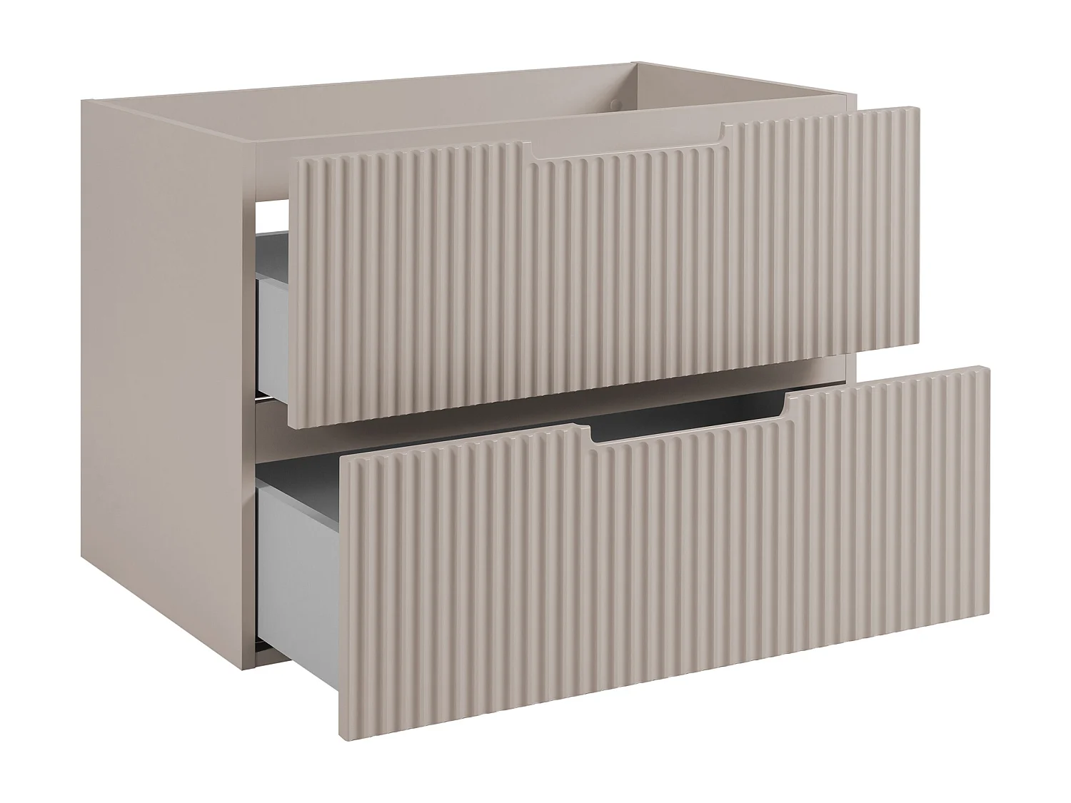 Mobiletto da bagno, Beige/ rovere Craft 160 (2 x 80) x 58,6 x 46 cm