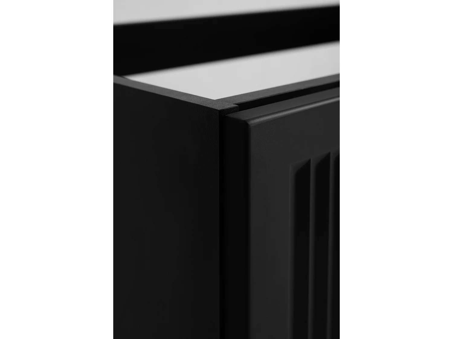 Badkamerkastje, zwart, 80 x 44,5 x 60,7 cm, zonder tafelblad