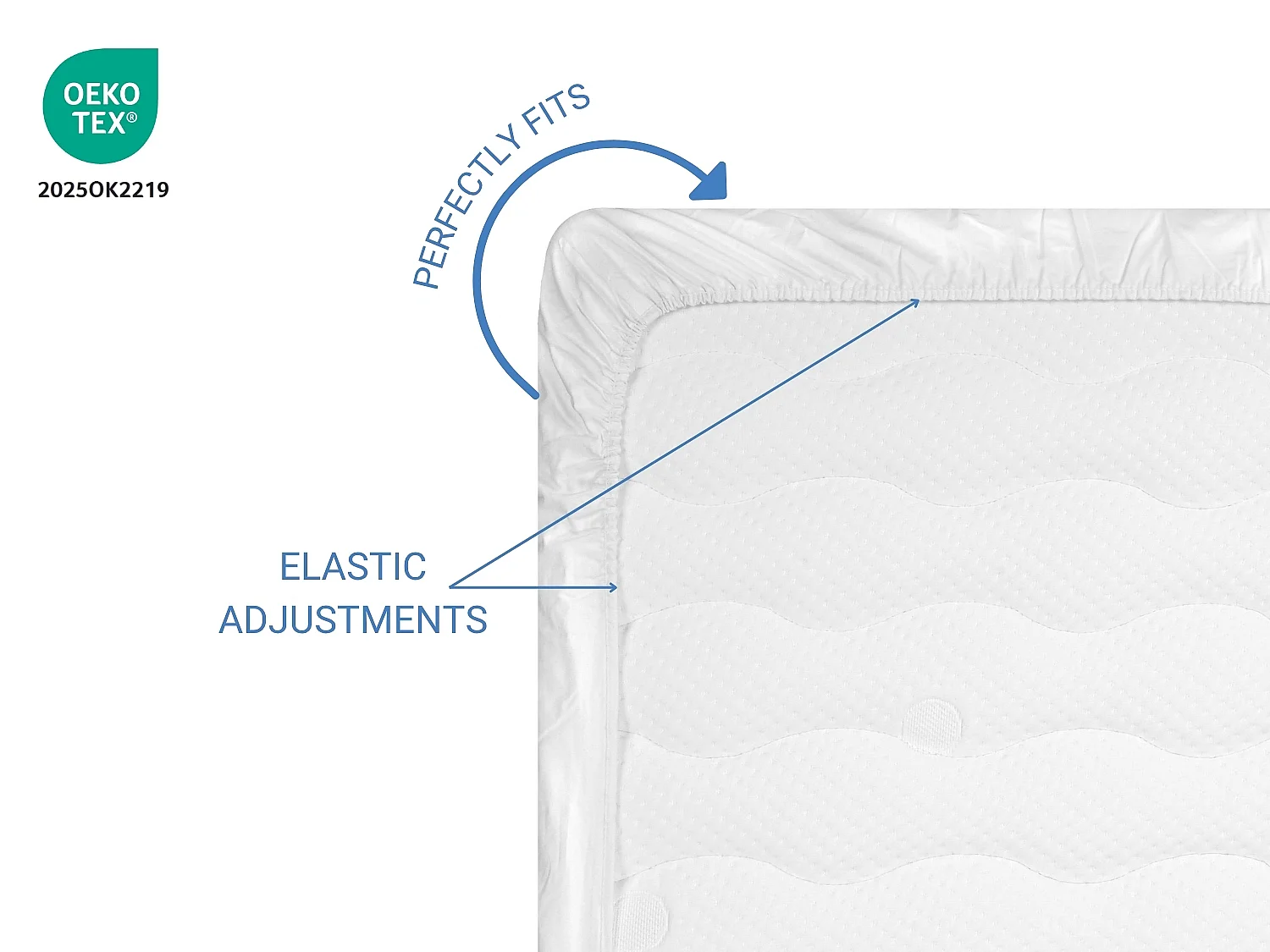 2 X Matratzenschoner Wasserdicht Atmungsaktiv Milbenschutz Passform 090x140 cm
