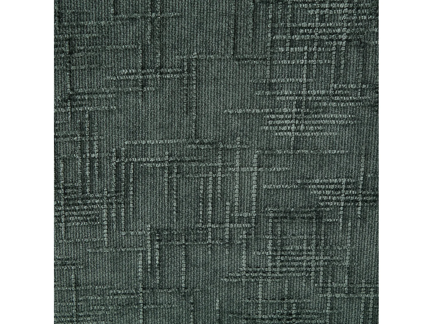 Canapé simple fauteuil lounge chenille émeraude vert avec support téléphone, rangement, coussin & poches latérales