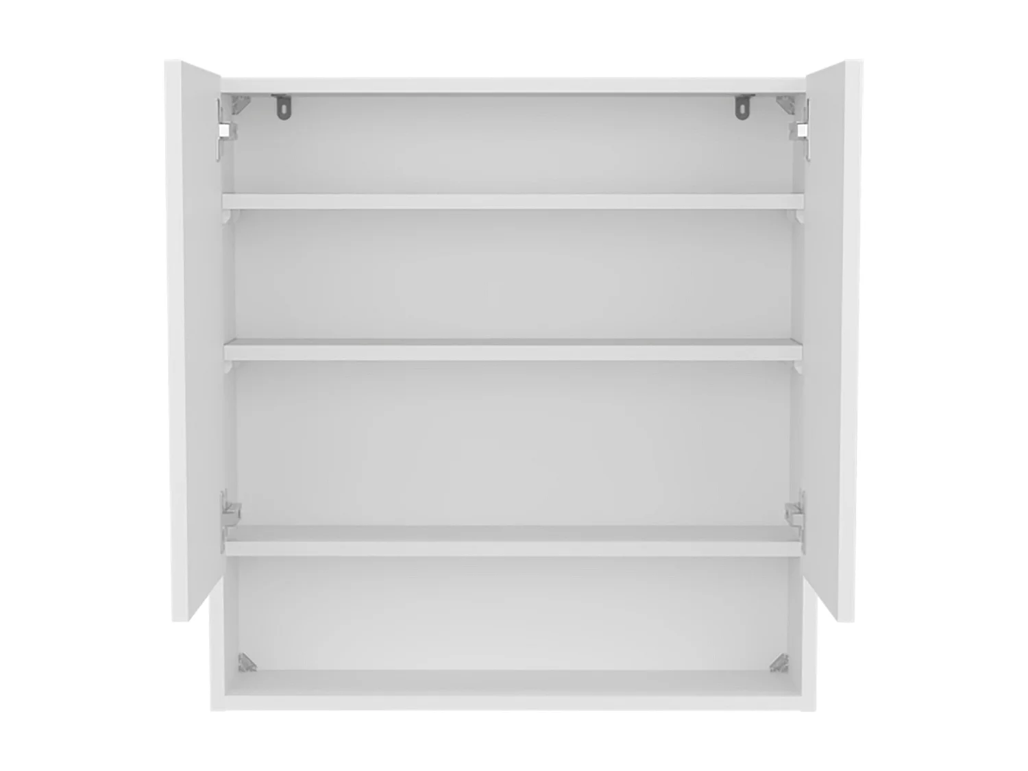 Gaviota botiquín de baño mural con dos puertas y estantes