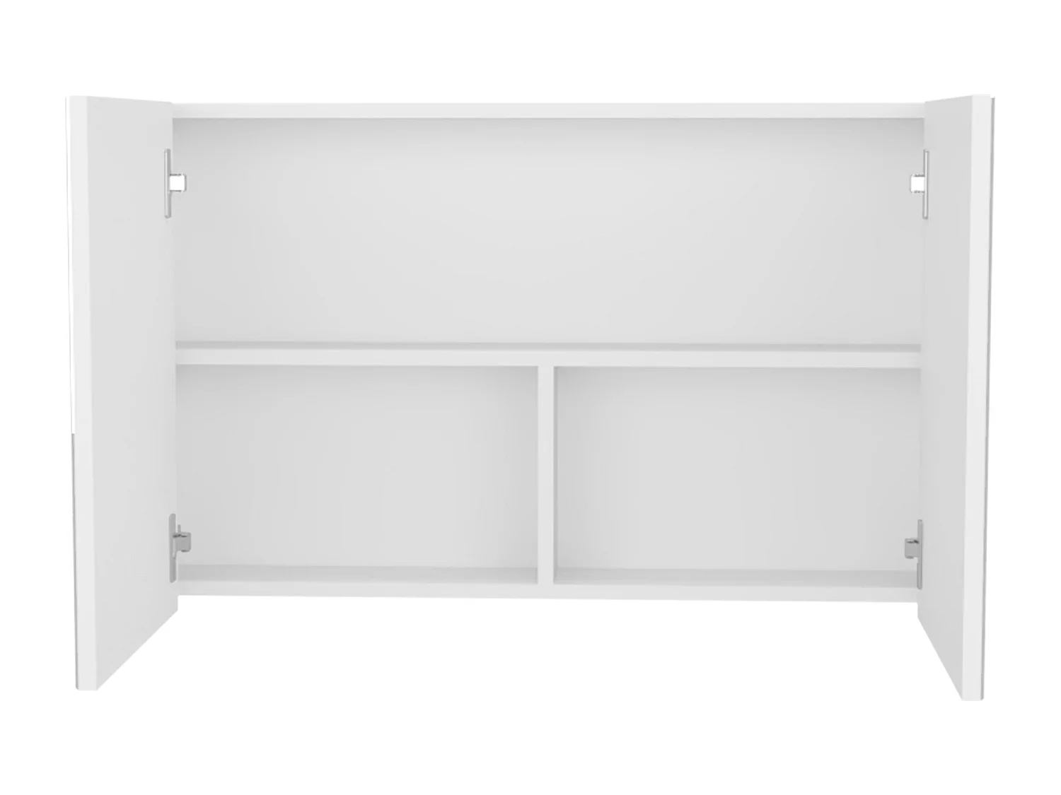 McNary botiquín de baño con espejos integrados y dos puertas